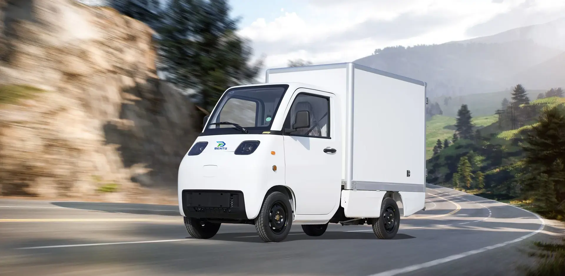 Kina EØF Mini Electric Vehicle Food Delivery Box 3KW Factory