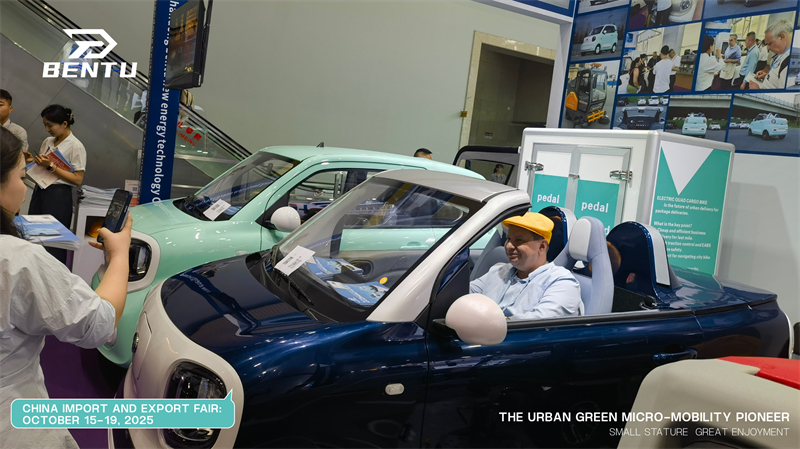 Canton Fairs elskede Bentu EV til at skinne på EICMA Milano!